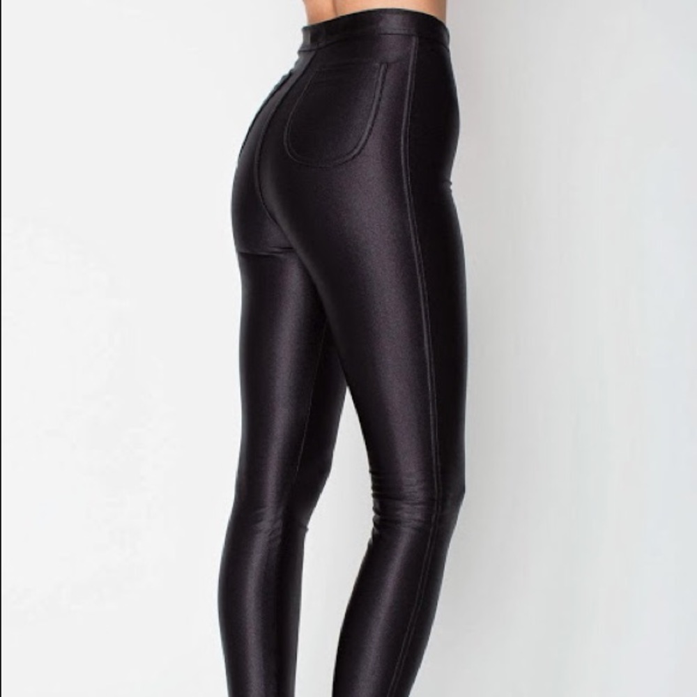 NWOT Black Disco Pants